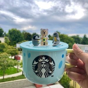Starbucks mug with cover